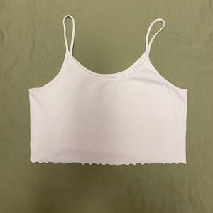 Arizona Jean Company white crop tank top Juniors